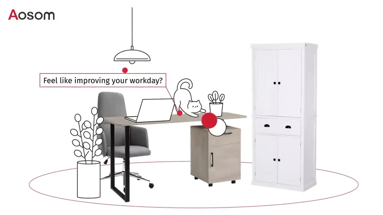 Aosom Onboarding video animation