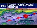 Florida s rain chances may increase with front