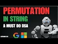 Permutation in String Leetcode 567 leetcode daily problem today sliding window Top String DSA