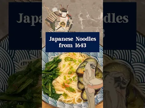 A 500-Year-Old Japanese Noodle Recipe