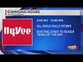 Hy-Vee stores in Sioux Falls will no longer be open