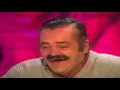 Laughing old man no teeth