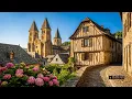 Lagu Is dit het mooiste middeleeuwse dorp van Frankrijk? - Conques 4K-wandeltocht