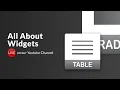 All About Widgets