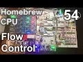 Flow Control - Making an 8 Bit pipelined CPU