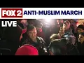 LIVE Alt-right protestors in Dearborn overwhelmed by Muslim activists