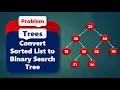 Convert Sorted List to BST Leetcode Trees