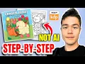 How to Create a Coloring Book WITHOUT AI for Amazon KDP Step-By-Step