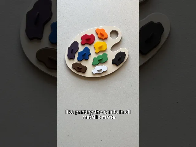 Paint Palette Puzzle  video thumbnail