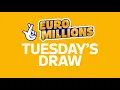 The National Lottery EuroMillions draw results from Tuesday 30 June 2026