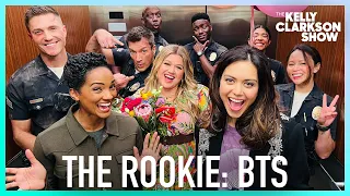 behind the scenes kelly clarksons cameo on the rookie