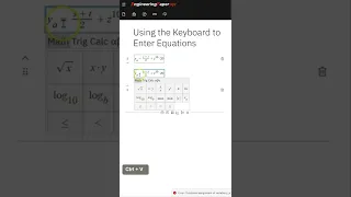 Using the Keyboard for Equation Editing in EngineeringPaper xyz