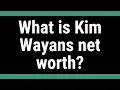What is Kim Wayans net worth
