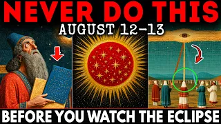 IT S HERE Solar Eclipse 2026 5 Things You Must NEVER Do on Eclipse AUGUST 12 13