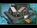 BUILDING MY FIRST OCEAN PLATFORM BASE - Ark Genesis DLC Gameplay E8