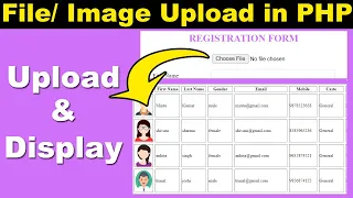 Upload Files and Images to Website in PHP PHP Tutorial Learn PHP Programming Image Upload