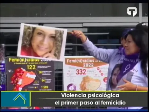 Violencia psicológica el primer paso al femicidio