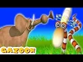 Lagu Gazoon | Strange Things | Jungle Book Diaries | Funny Animals Cartoons For Kids