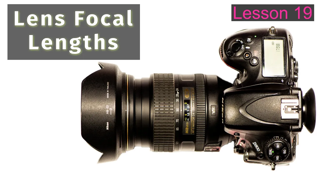Camera Lens Focal Lengths - Lesson 19 Phone to Camera
