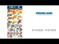 Homeland Weekly Ad - 2025