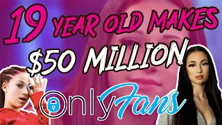 19 year old makes 50 million *A YEAR* from only fans!!! // Bhad Bhabie // South african Youtubers
