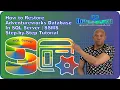 SQL How to Restore AdventureWorks Database in SQL Server SSMS Step-by-Step Tutorial