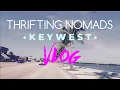 Key West Florida Vlog Hunting for Thrift Stores Golf Cart Tour Vacation