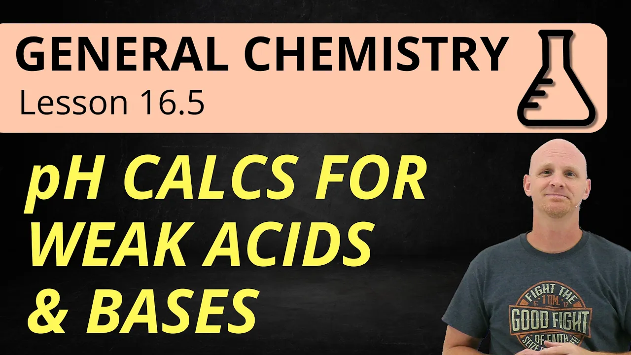 16.5 pH Calculations for Weak Acids and Bases | General Chemistry