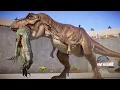 TYRANNOSAURUS REX vs ALL LARGE HERBIVORE \u0026 CARNIVORE - Jurassic World Evolution 2