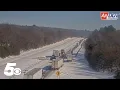 Latest News Traffic conditions on I-40 in Arkansas amid slick roads