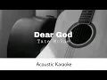 Download Lagu Tate McRae - Dear God (Acoustic Karaoke)