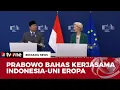 Download Lagu [BREAKING NEWS] Prabowo Bertemu Komisi UNI Eropa Dan Raja Belgia | tvOne