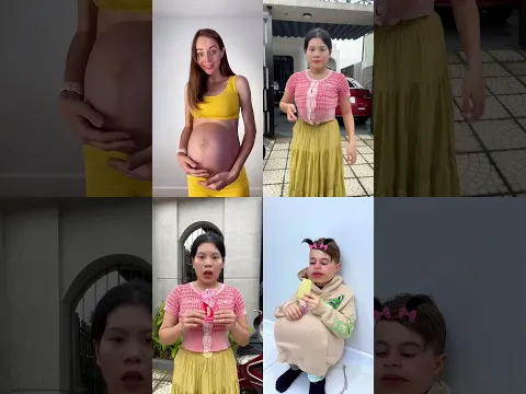 Funny Pregnancy Parody & Creative Donut Transformation Moments!🥮👩‍🍼