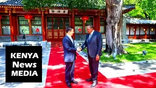 uhuru kenyatta and han zheng at daioyutai state guesthouse 