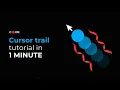 The Only Cursor Trail Tutorial You ll Ever Need