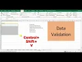 Create Smart Drop Down Lists in Excel with Data Validation