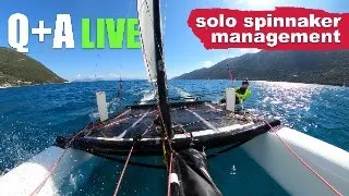 Single handed spinnaker and other questions answered: Q+A Live