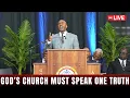 Pastor Gino Jennings August 12 2026 God s Church Must Speak One Truth
