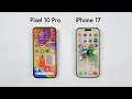 Pixel 10 Pro vs iPhone 17 - SPEED TEST