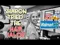 Getting My Hair Done at WALMART Hair Salon Sharon Colored Her Hair Blonde