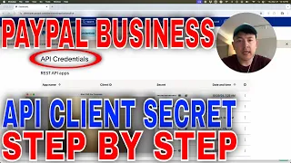Finding Your PayPal Business API Client Secret Code