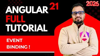 Angular 21 Tutorial in Hindi Event Binding Explained