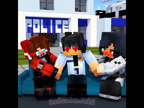 PERFECT PITCH Police Cute Aphmau VS Police Cute JJ Sister #aphmau #maizen #trending #shorts
