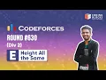 Codeforces Round 630 1332 E - Height All the Same Competitive Coding