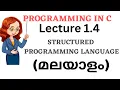 Structured Programming Languages Lecture 1 4
