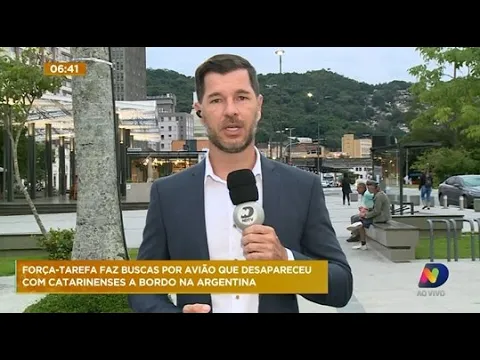 Tempo impede que as operações aéreas de buscas pelo avião desaparecido na Argentina sejam retomadas