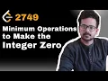 2749 Minimum Operations to Make the Integer Zero LeetCode