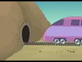 train entering inside tunnel meme template