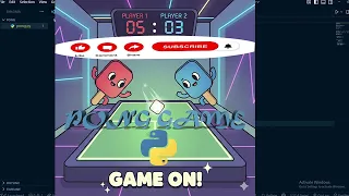 Create Pong Game Whit Python