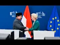 Download Lagu LIVE: Pernyataan Pers Bersama Presiden Prabowo dan Presiden Komisi Eropa, Brussel, 13 Juli 2025